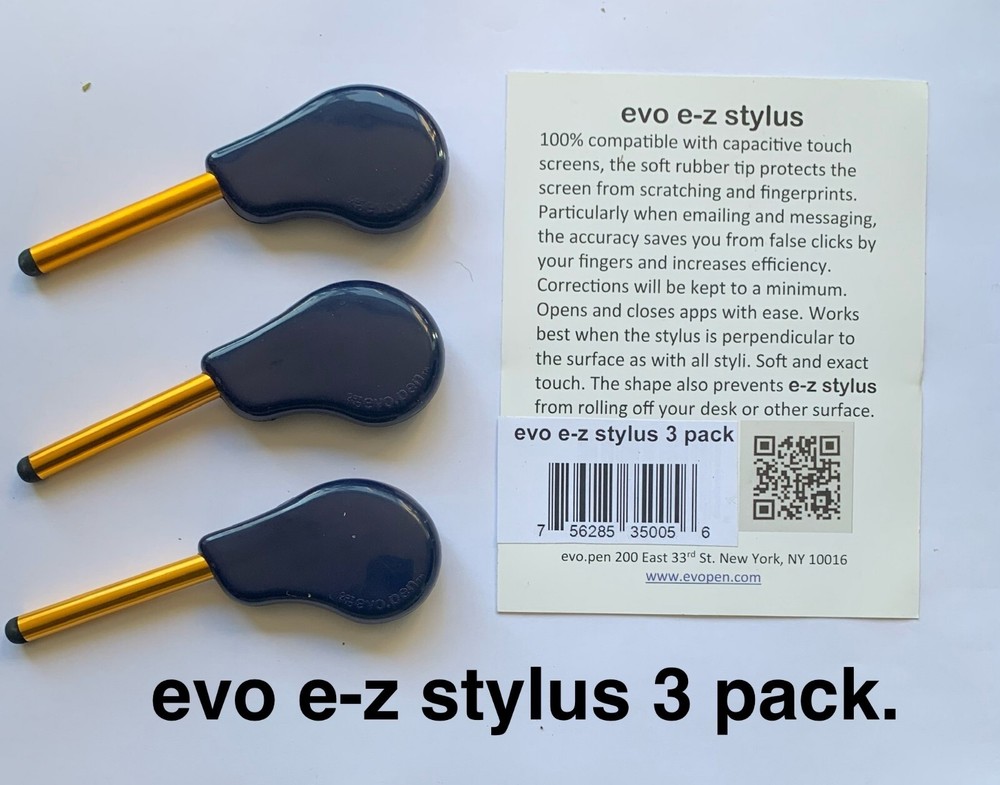 evo e-z stylus 3 Pack