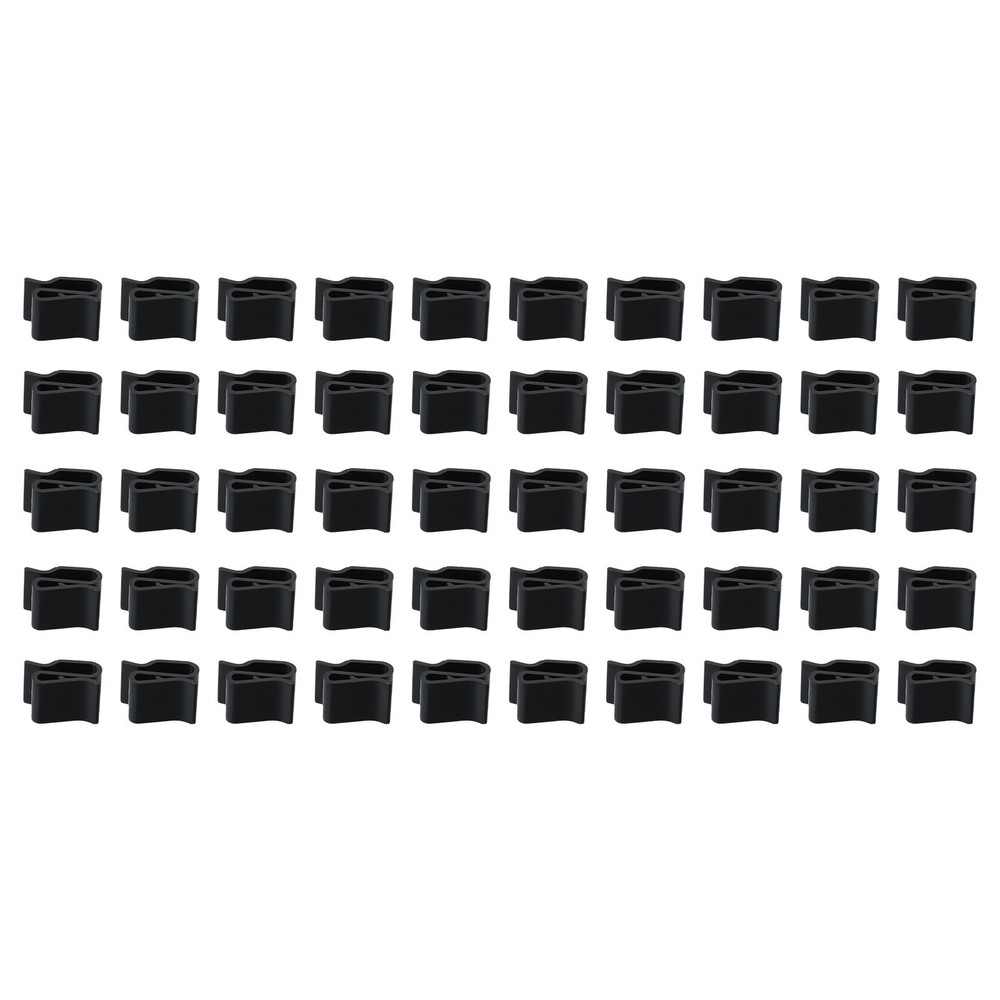 Solar Panel Clip Outdoor Plastic Waterproof Wire Holder Organizer 2 Lines