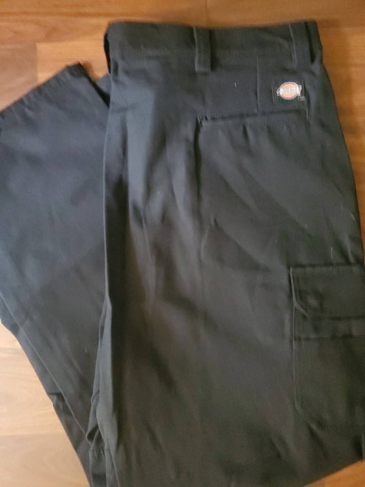 Dickie Uniform Work Pants Black 42x32 New No Tags