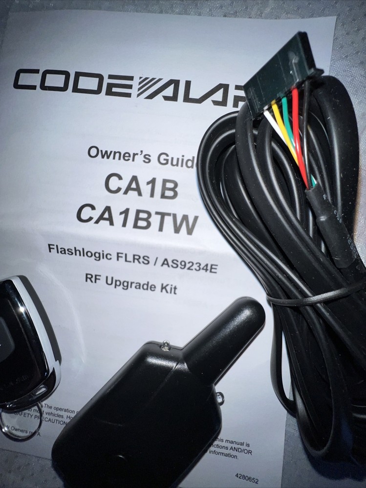 code alarm remote start upgrade to 2way kit