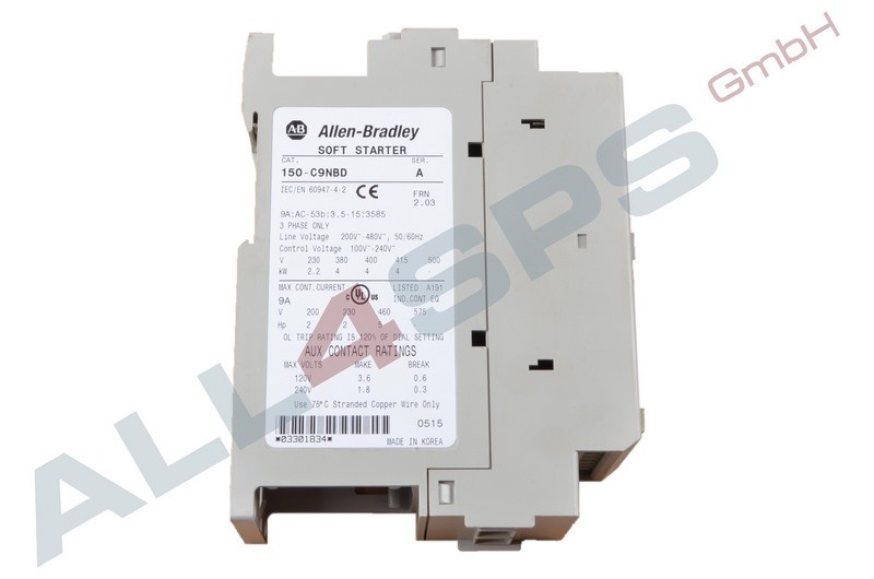 ALLEN BRADLEY SOFT STARTER, 150-C9NBD
