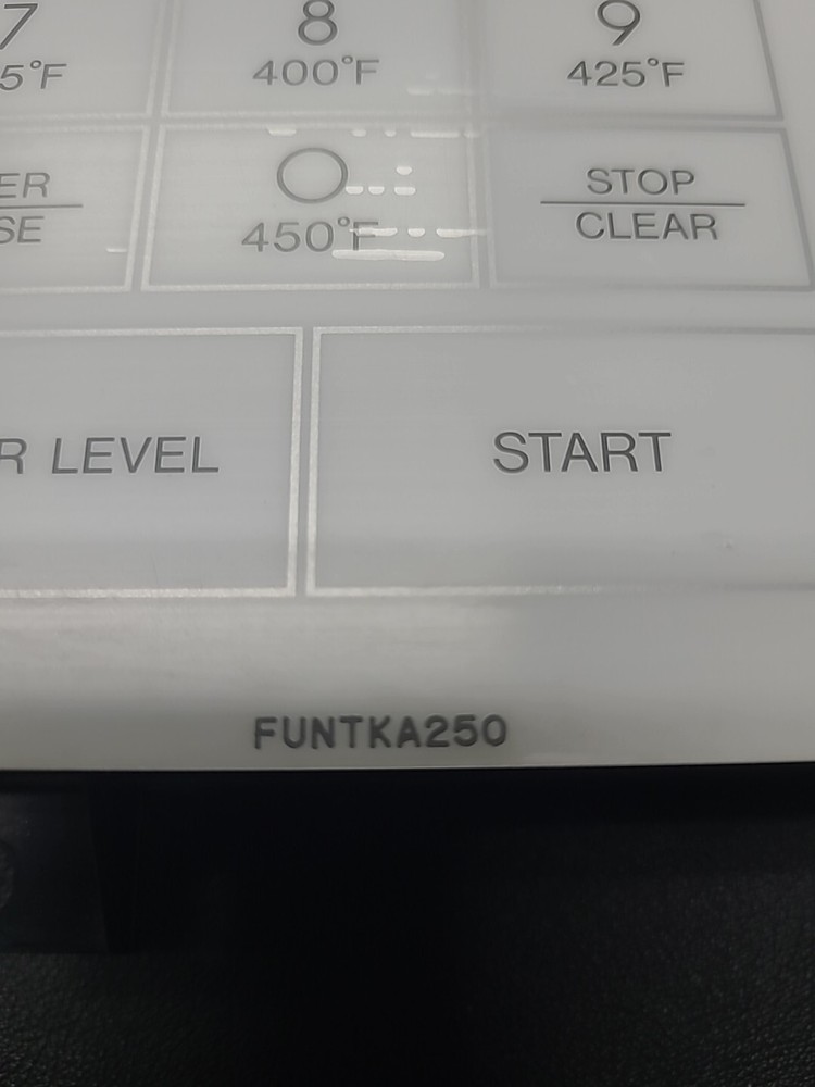 Sharp microwave interface panel (G2T)