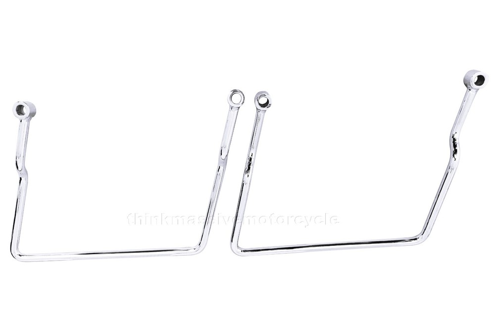 Saddle Bag Saddlebag Support Brackets Bars for 1984-up Harley Davidson Softail