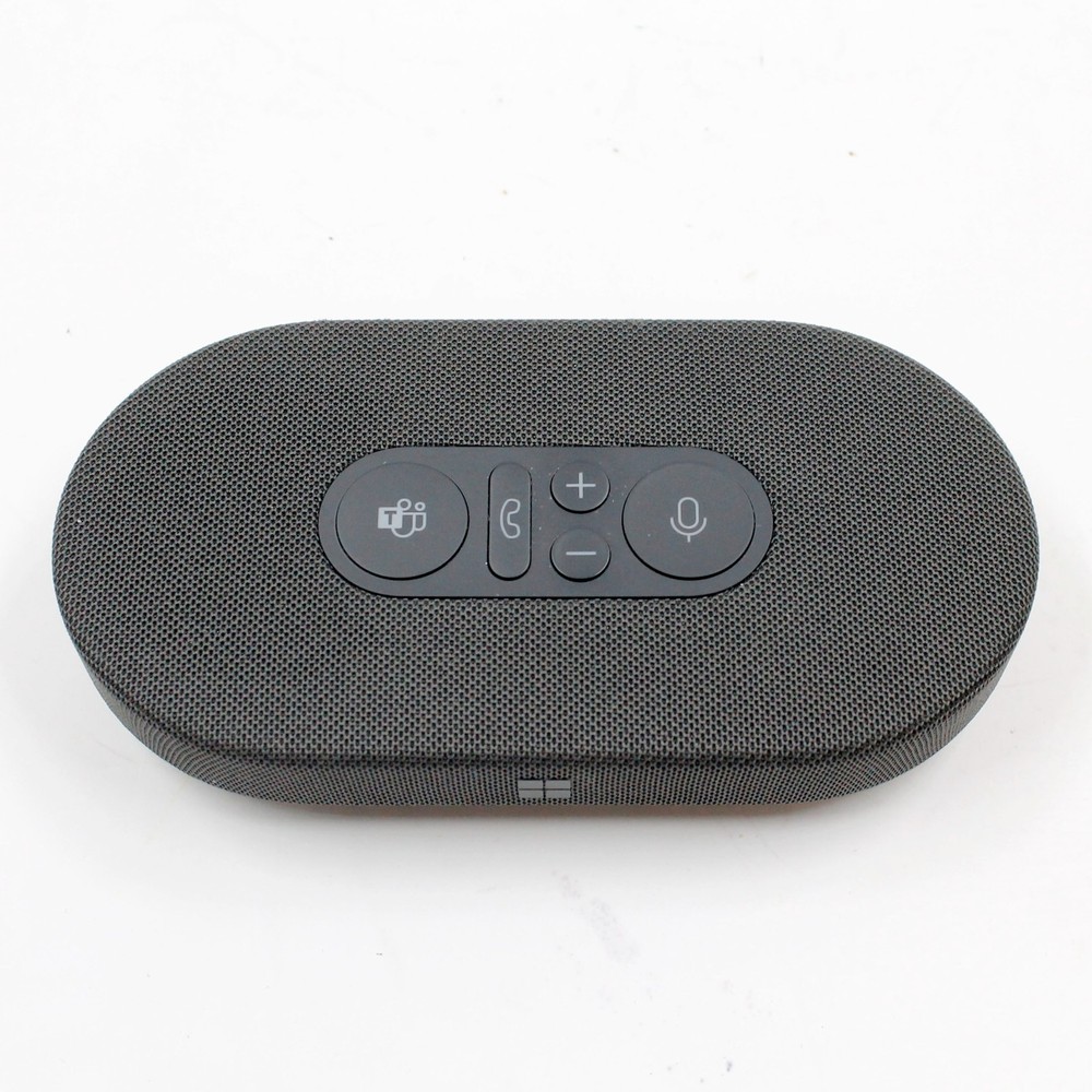 Microsoft Modern USB-C Speaker, Microsoft Teams, 2- Way Compact w/Travel Case