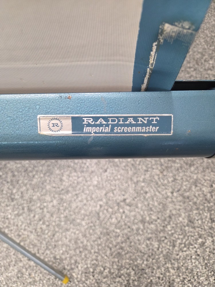 Vintage Radiant Imperial Screenmaster - Projection Screen
