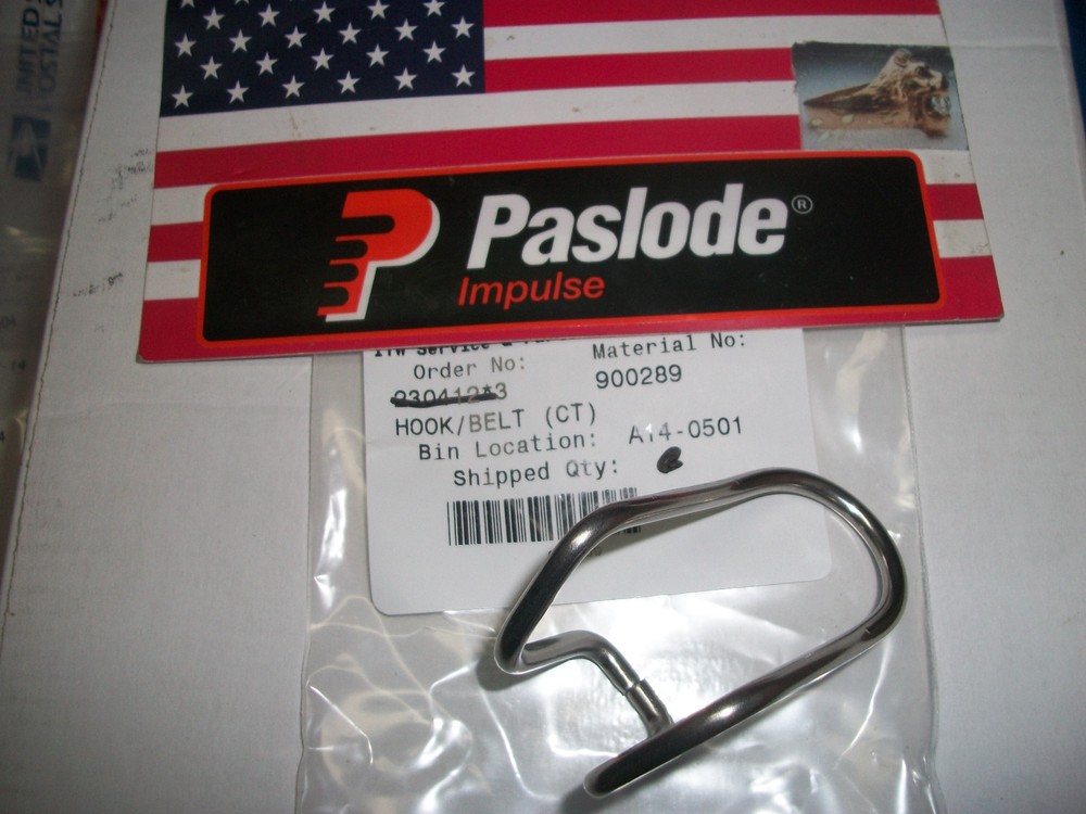 Genuine Paslode Part # 900289 Belt Hook