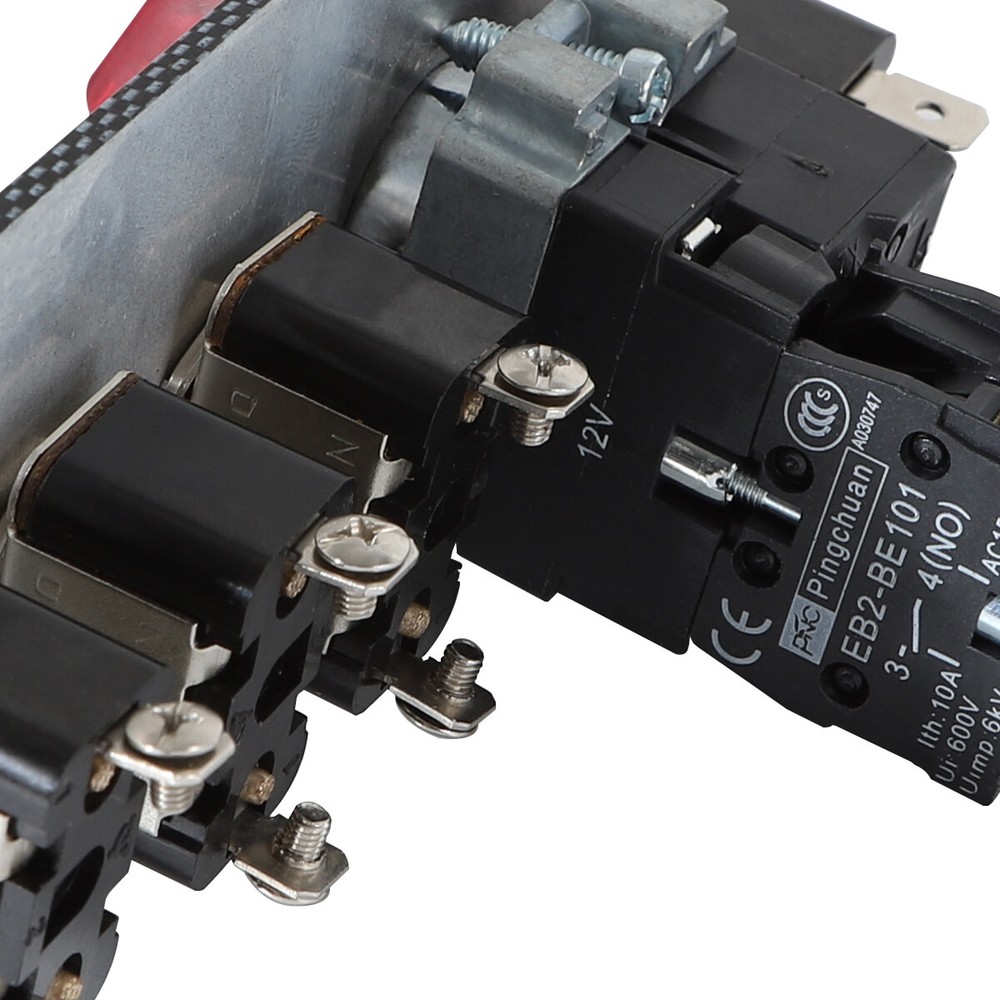 Carbon Ignition Switch Panel Engine Start Push Button Control LED 12V Racing Car