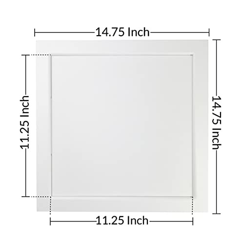 Access Panel - 12"x12" Drywall Access Panel for 12"x12" ID Access Panel-White