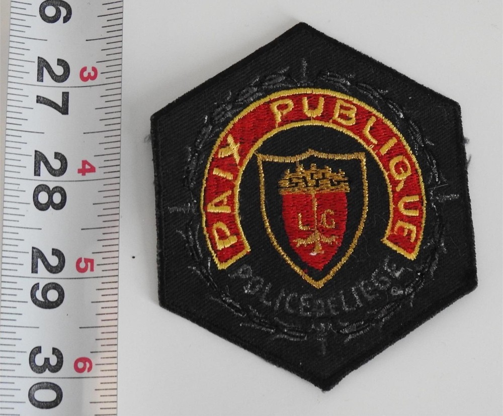 BELGIUM Liege Police patch