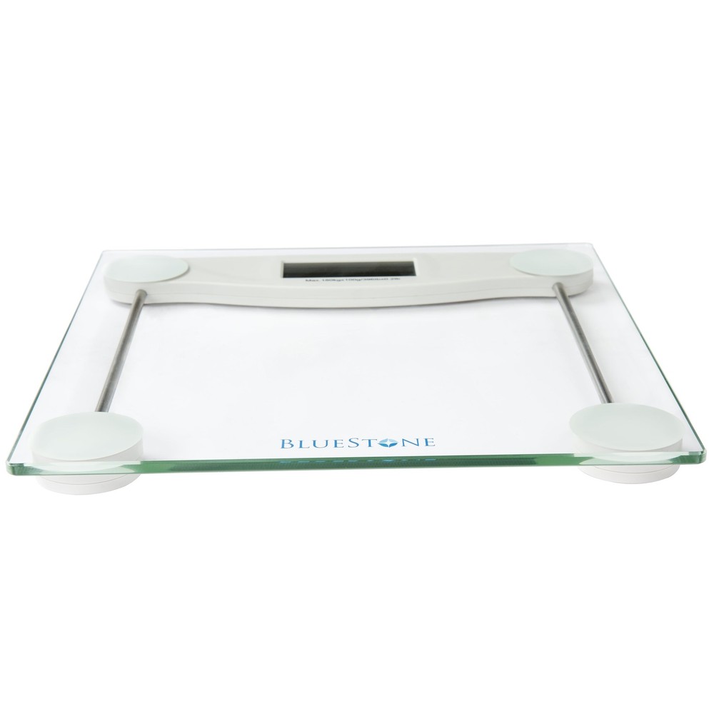 Digital Glass Bathroom Scale W/ LCD Display