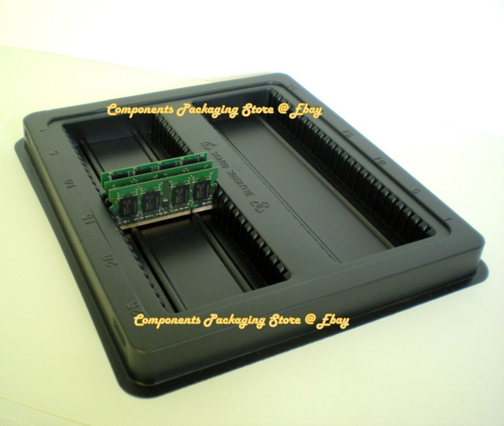 Laptop RAM Memory Tray Case for DDR DRAM SODIMM Modules 2 - Fits100 Modules New