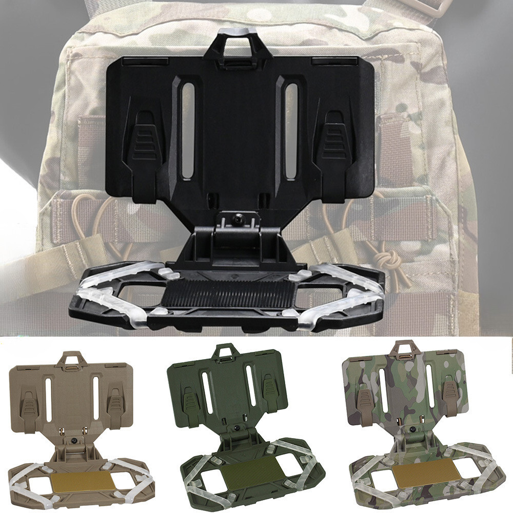 MOLLE Folding Navigation Board Map Box Management Panel Phone Holder Screen