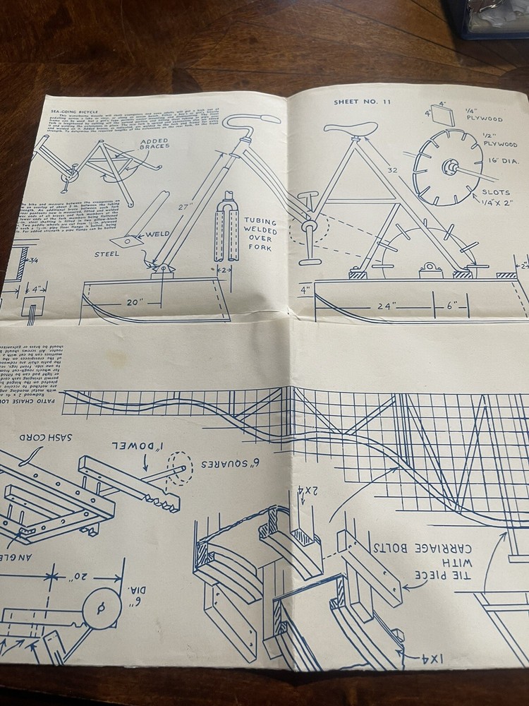 Vintage Handcraft Pattern Sheet #11