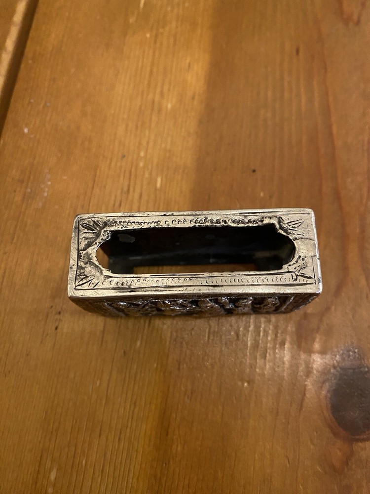 Vintage Silver Matchbook Cover