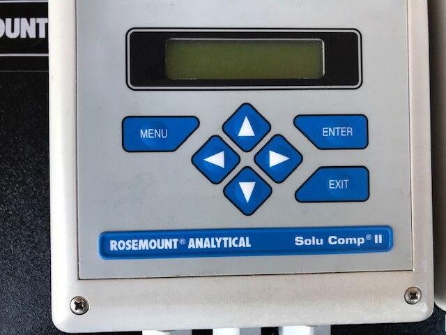 Rosemount Multi-Parameter Electrochemical /Optical Water Quality System USED