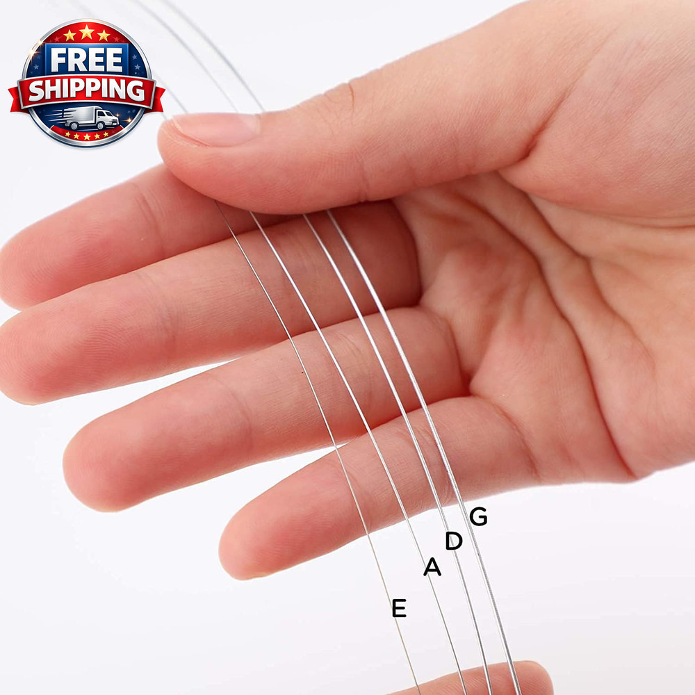 4/4 Violin String Universal Set Classic Silver String (GDAE) Steel Core