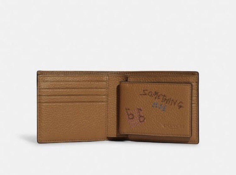 NWT Coach 3 In 1 Wallet With Diary Embroidery C8268