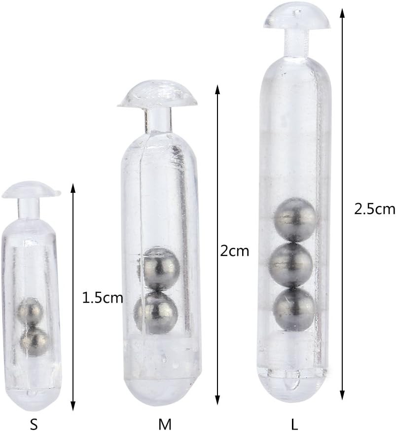 Fishing Rattles Shake, 30pcs Transparent Durable Shake...