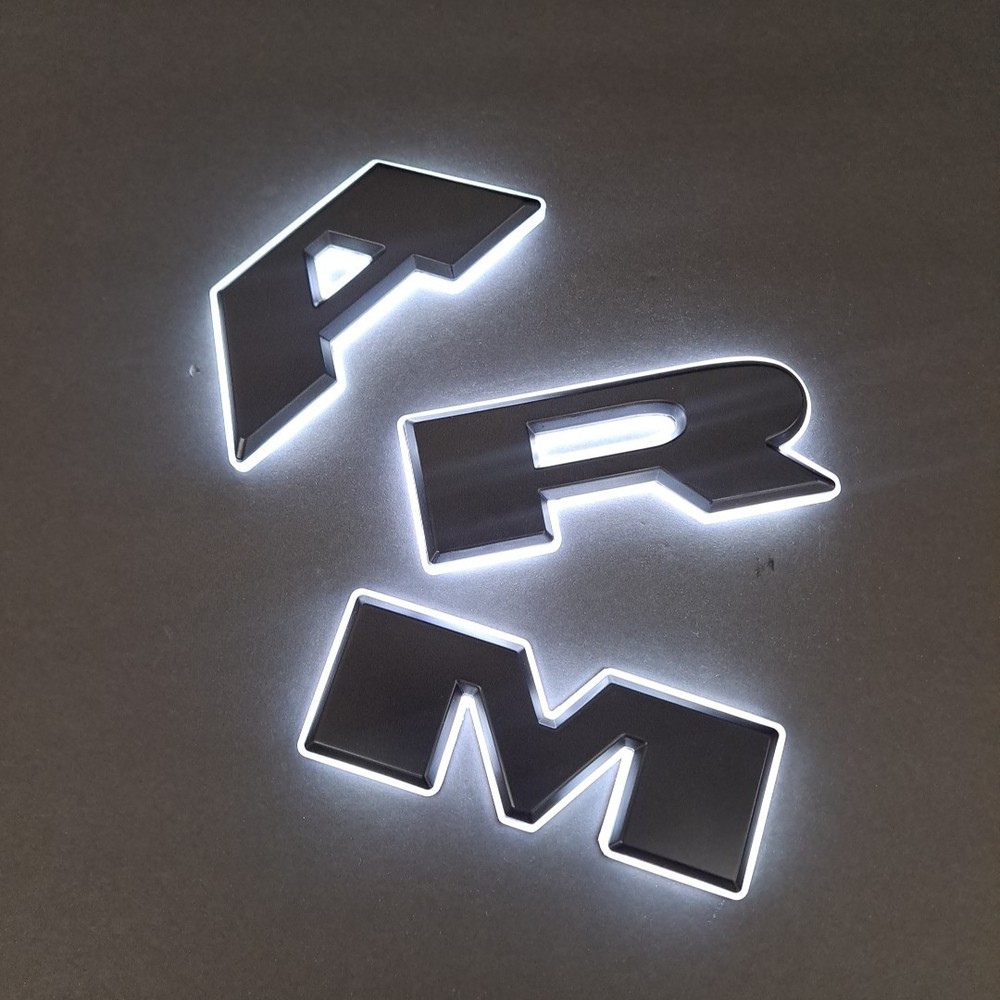 Led Illuminated RAM Rebel Black Finish