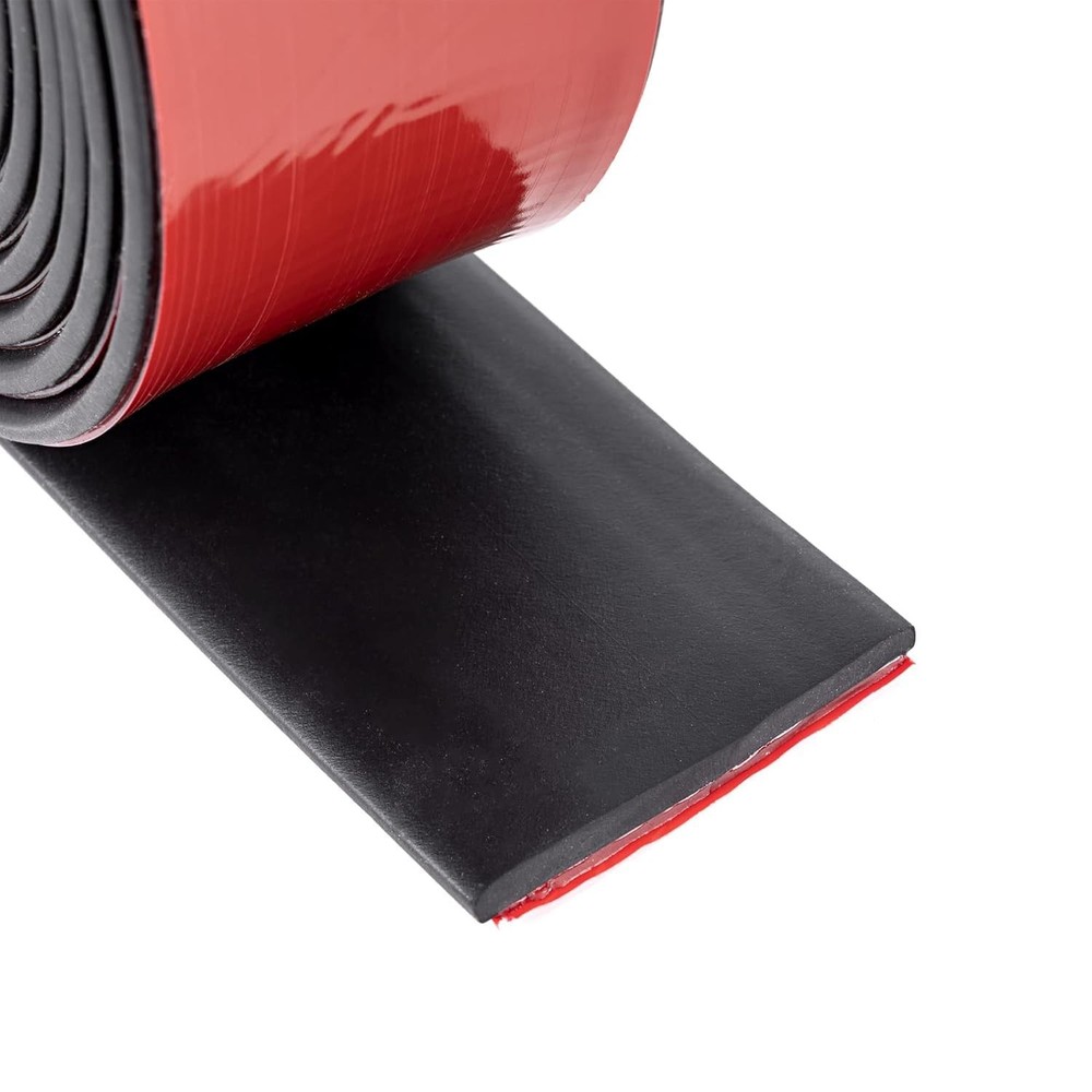Adhesive Rubber Strips Neoprene Rubber Sheets, Rolls & Strips with Adhesive B...