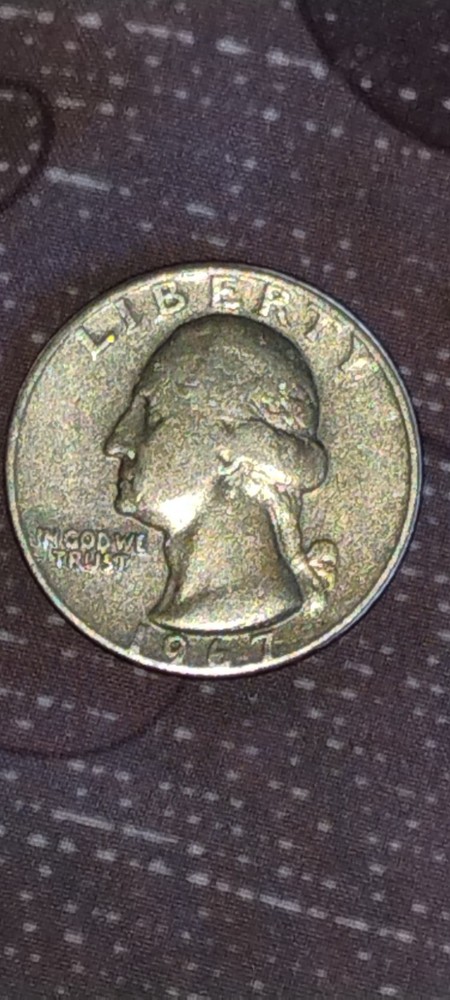Rare 1967 Quarter No Mint Mark
