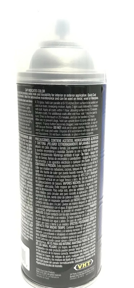 VHT SP515-2 PACK CLEAR Premium Quick Coat Enamel. Quick Drying. Fast Drying 11oz