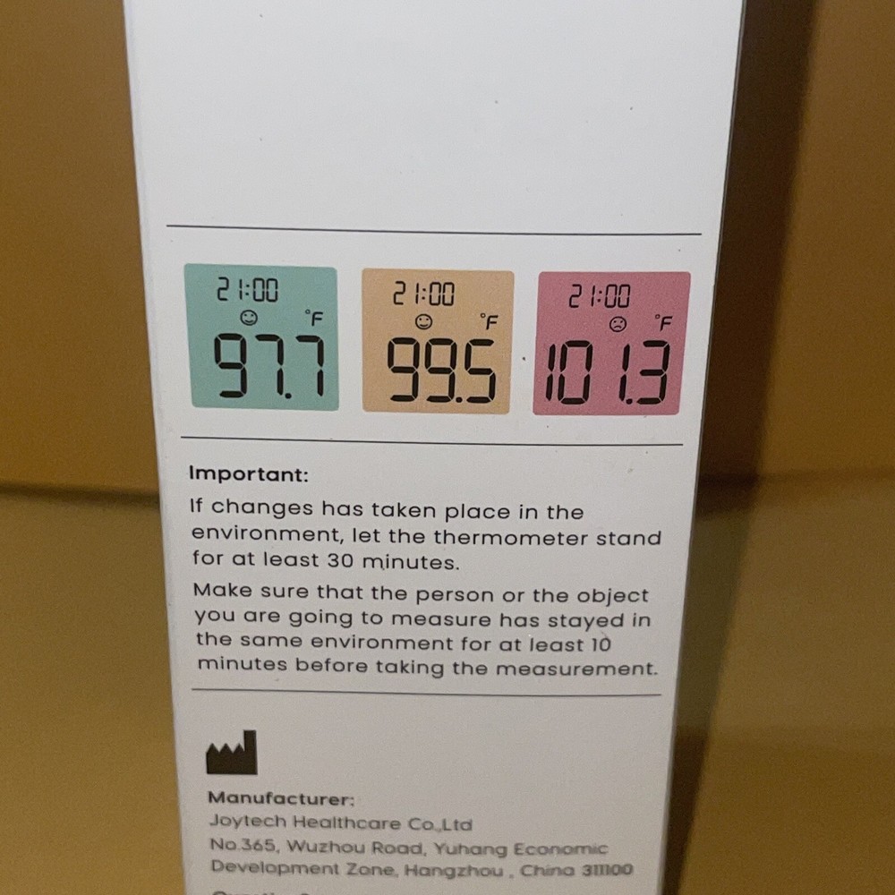 Fermometer Infrared Forehead Thermometer