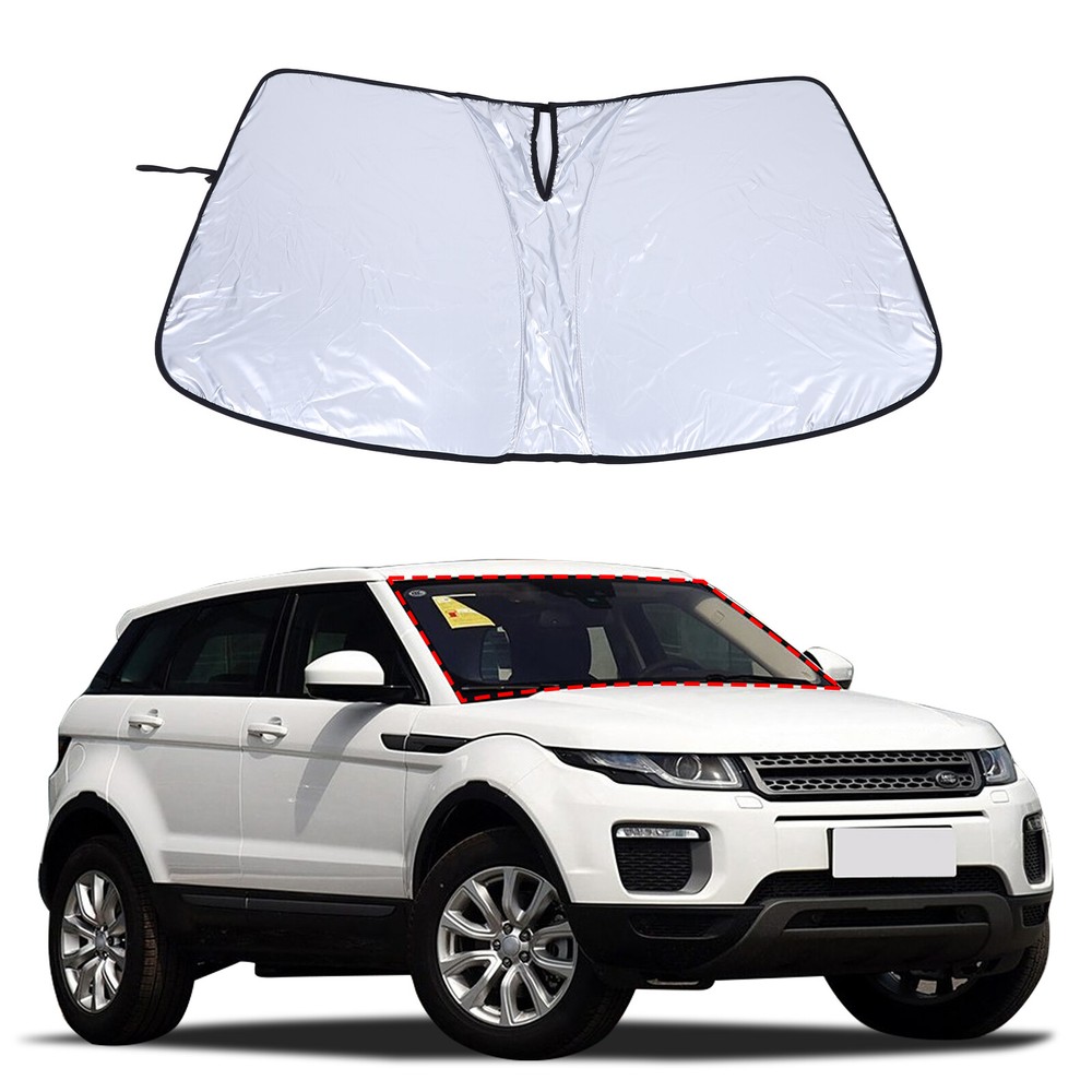 Front Window Sun Sunshade Windshield Visor Cover For Range Rover Evoque 2012-18