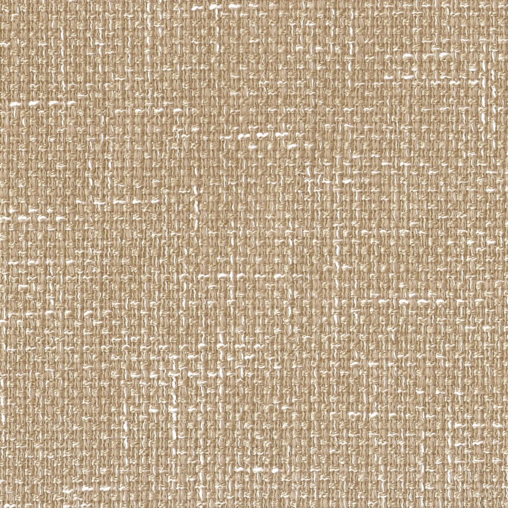 Theodore Channel Tufted Small Ottoman -Light Tan Textured Solid