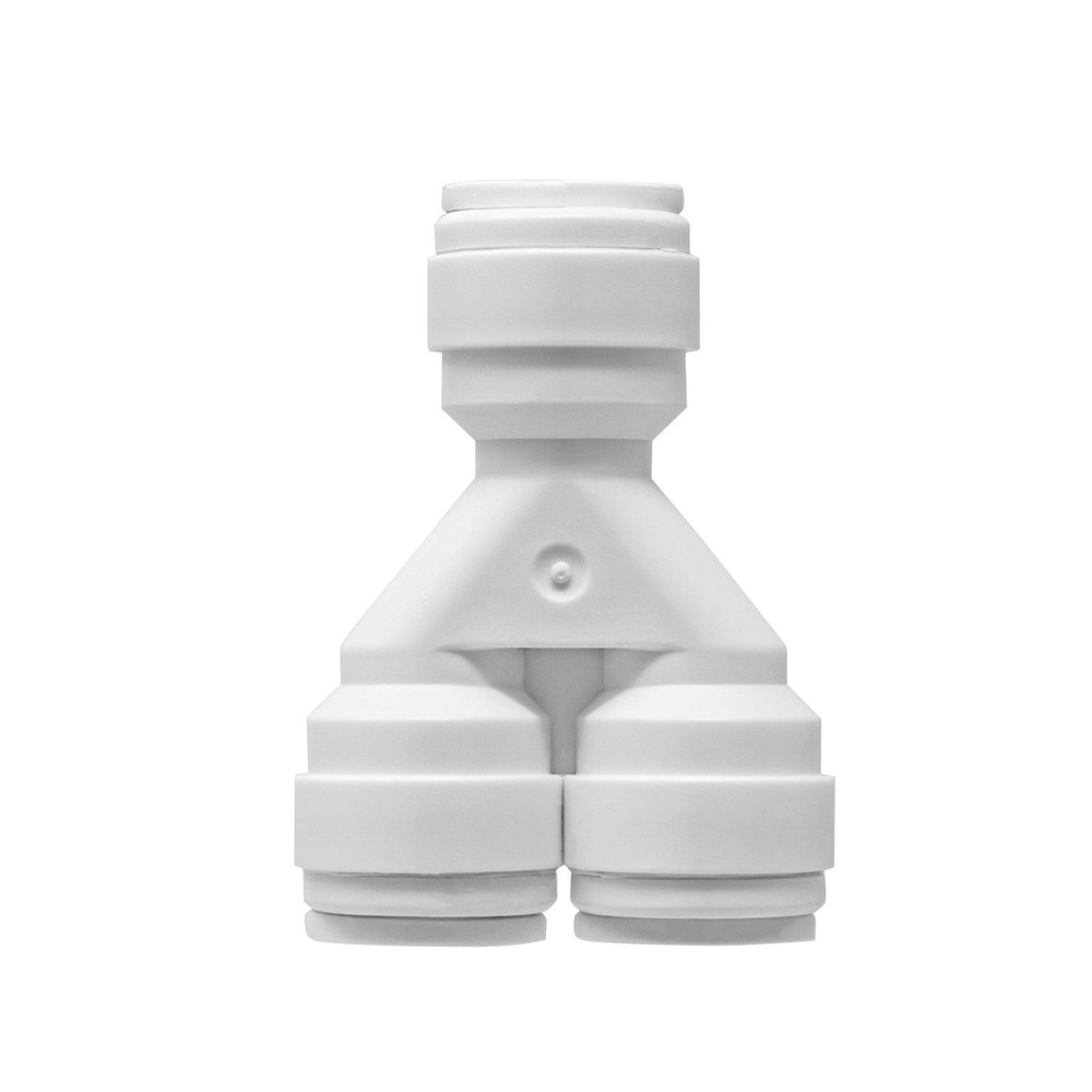 Quick connect two way divider. 1/4" x 1/4" x 1/4" quick connect. Certified by NS