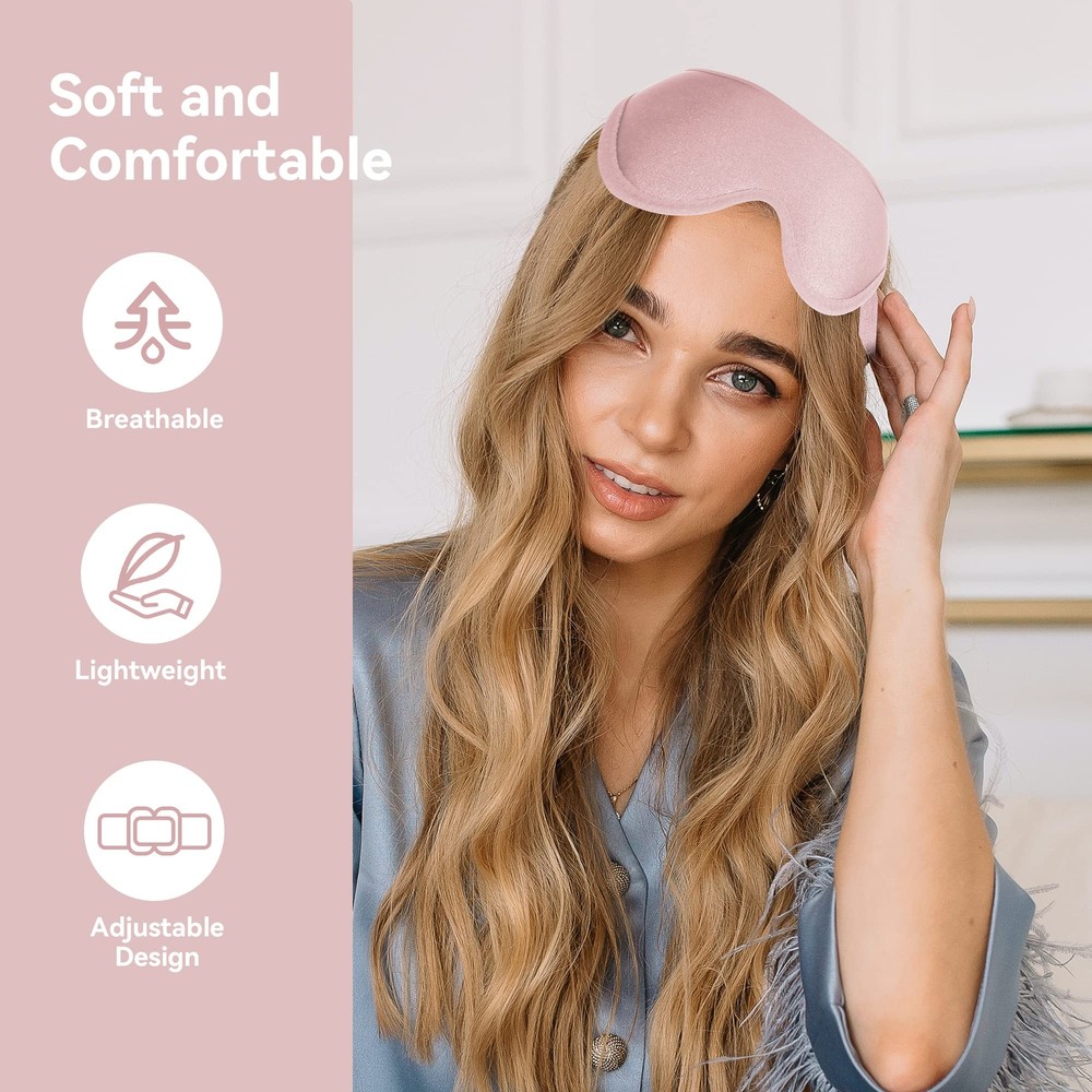 3D Deep Contoured Sleeping Eye Mask