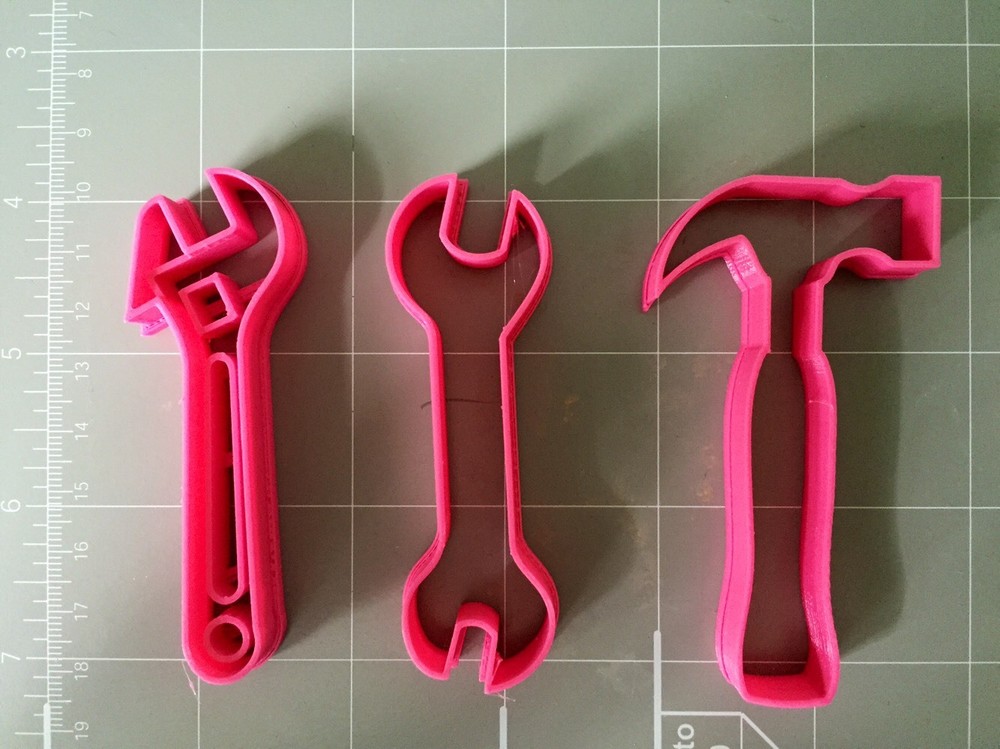 Tools (Wrench, Hammer) Cookie Cutter