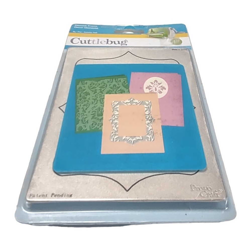 Cuttlebug Cut & Emboss Damask Frame 37-1920 Scrapbooking Tool New