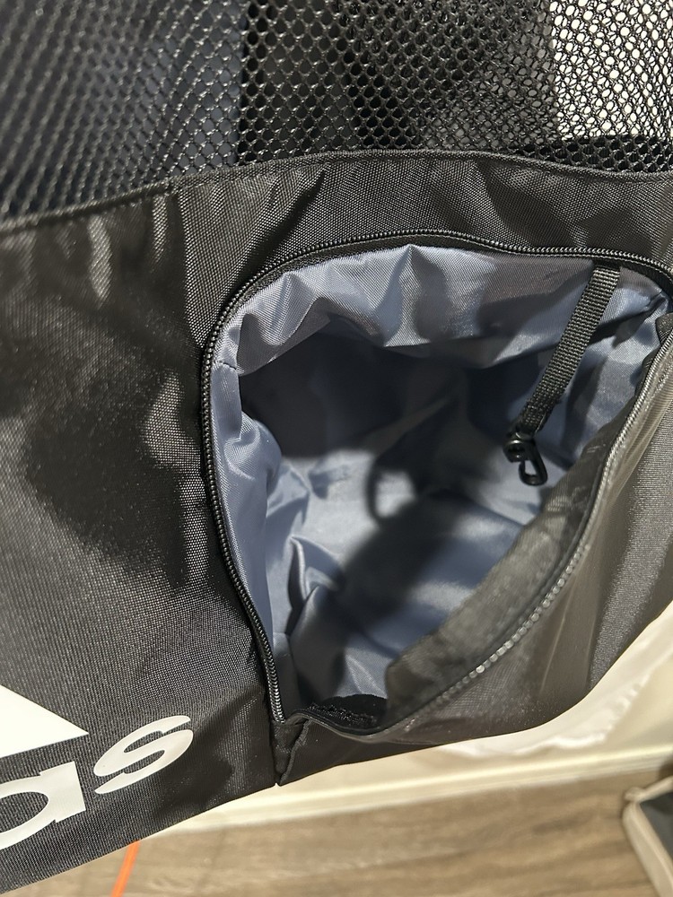 🏐🏀🎾Adidas Stadium Ball Bag Black White ⚽️🏈🥎