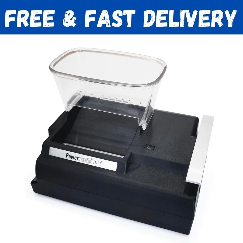 POWERMATIC 4+ ELECTRIC CIGARETTE ROLLING MACHINE INJECTOR
