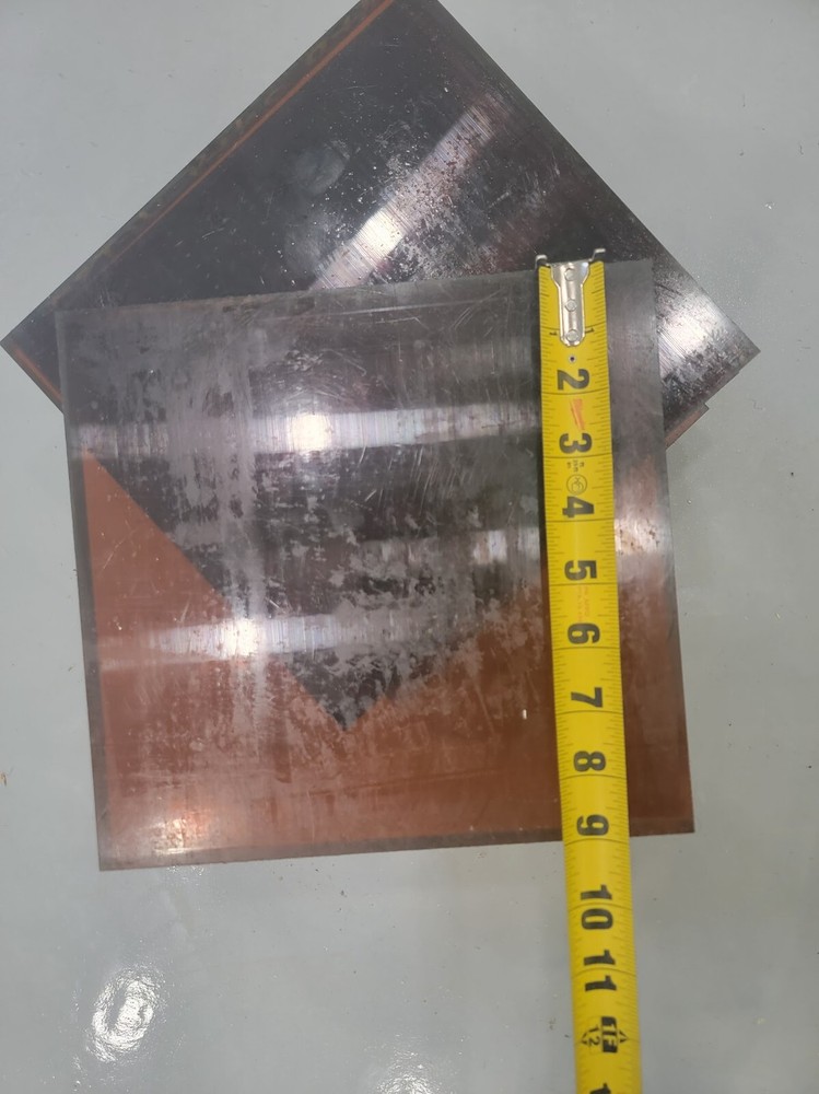 1" Thick ULTEM Plate 9x9.5"