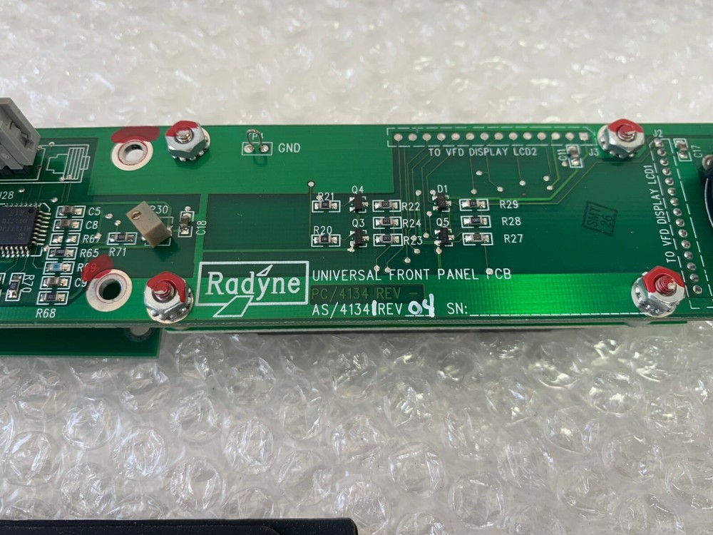 Radyne ComStream DVB-3030 ''Panel + buttons + electronic board'' Used