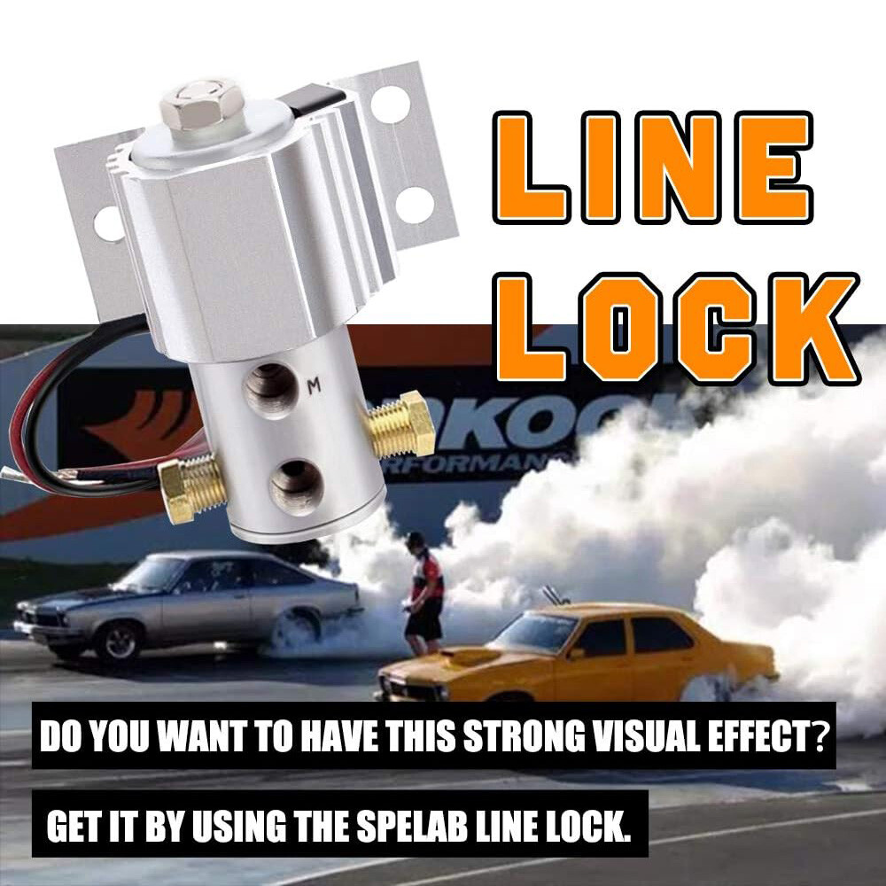 Roll Control Front Line Lock Hill Holder Kit W/ Assembly Brake Line Fitting Kit