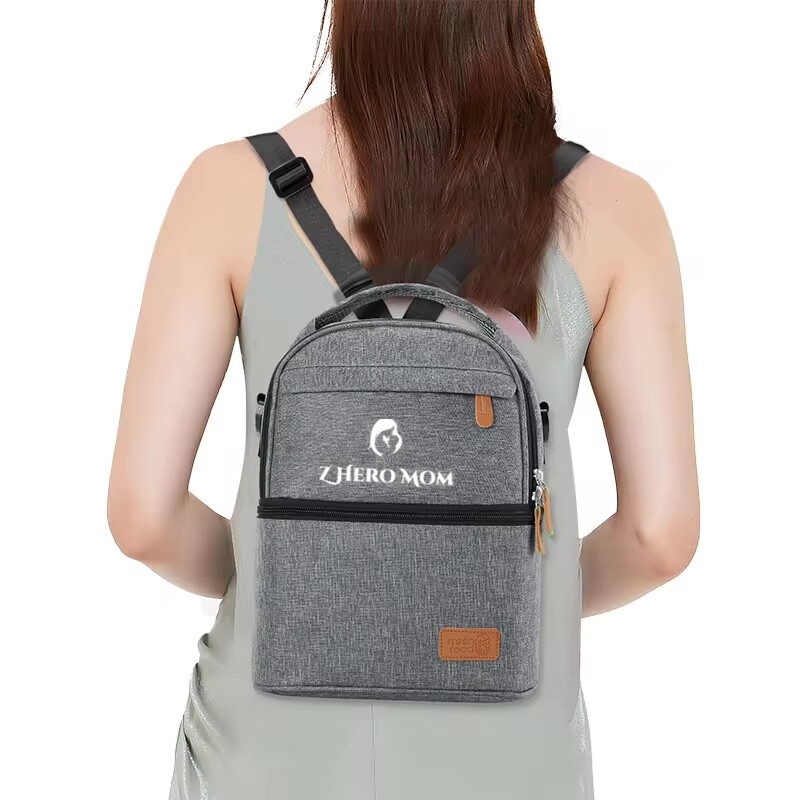 Breast Pump Bag, Pump Backpack, Mini Pumping Bags with Pockets