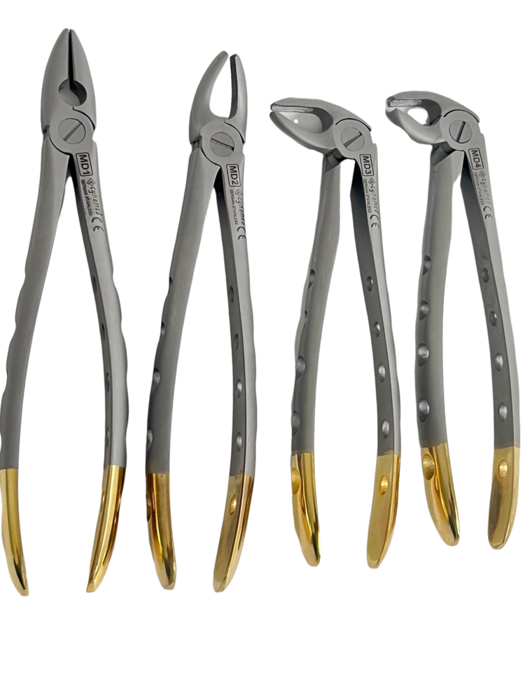 PREMIUM GERMAN EXTRACTING FORCEPS EXTRACTION DENTAL INSTRUMENTS MD1,MD2,MD3,MD4