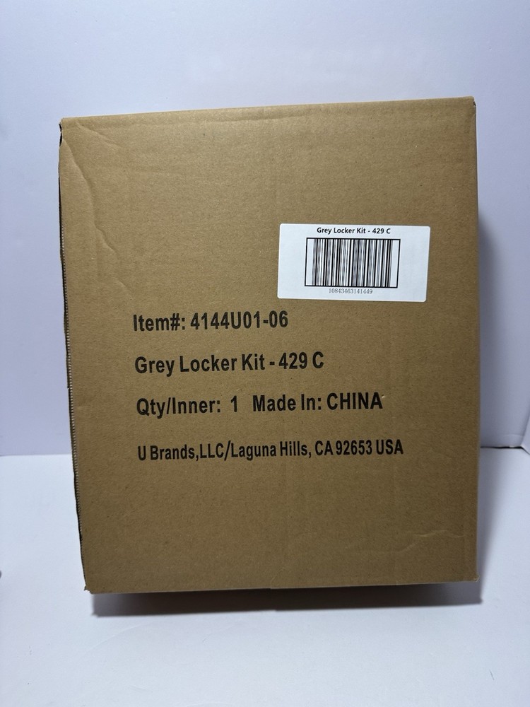 11 CT Mesh Locker Kit Grey Multi Purpose