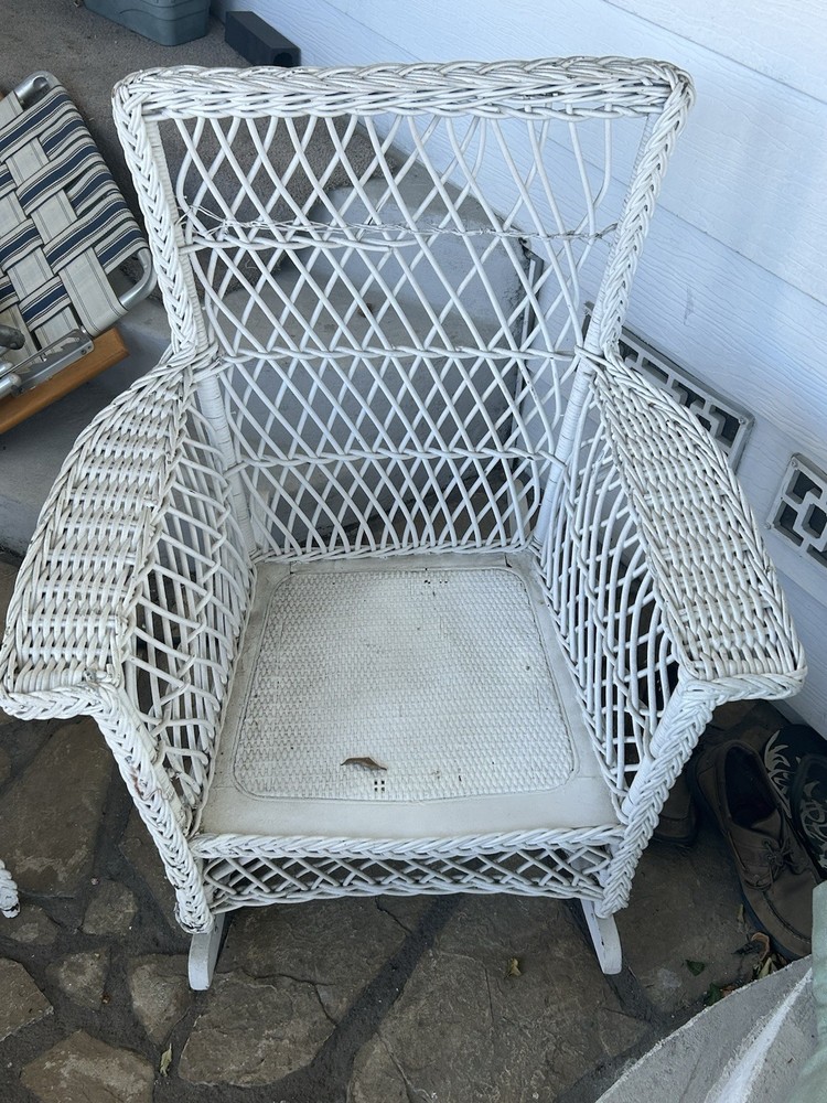 Bar Harbor wicker chairs