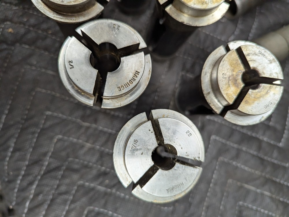 Hardinge 22 Collets