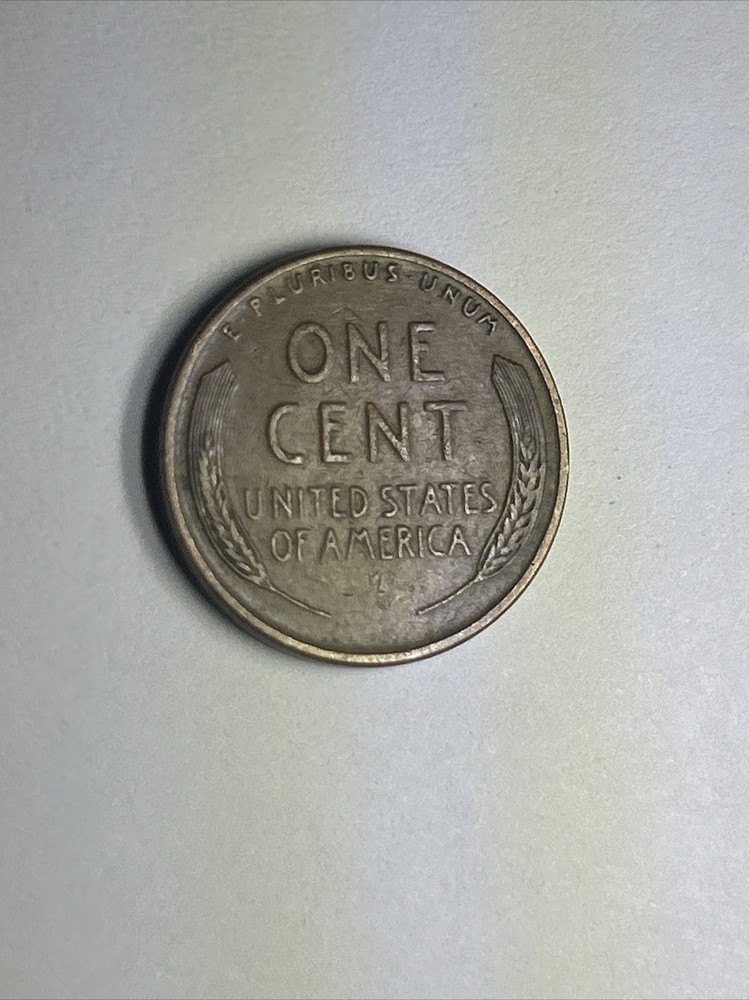 RARE 1944 Wheat Penny Cent Coin Error LETTERS mISSING