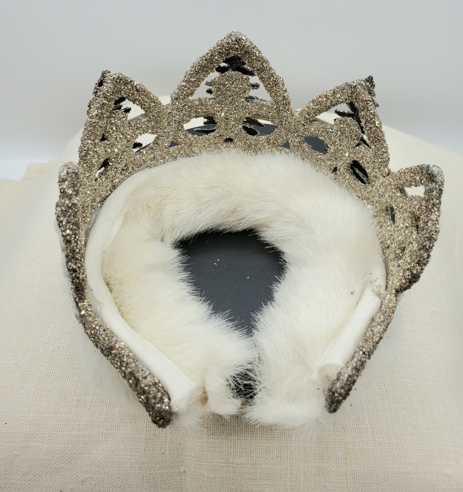 Sherry's Designs Glitter and Fur Crown Pine Tree Themed