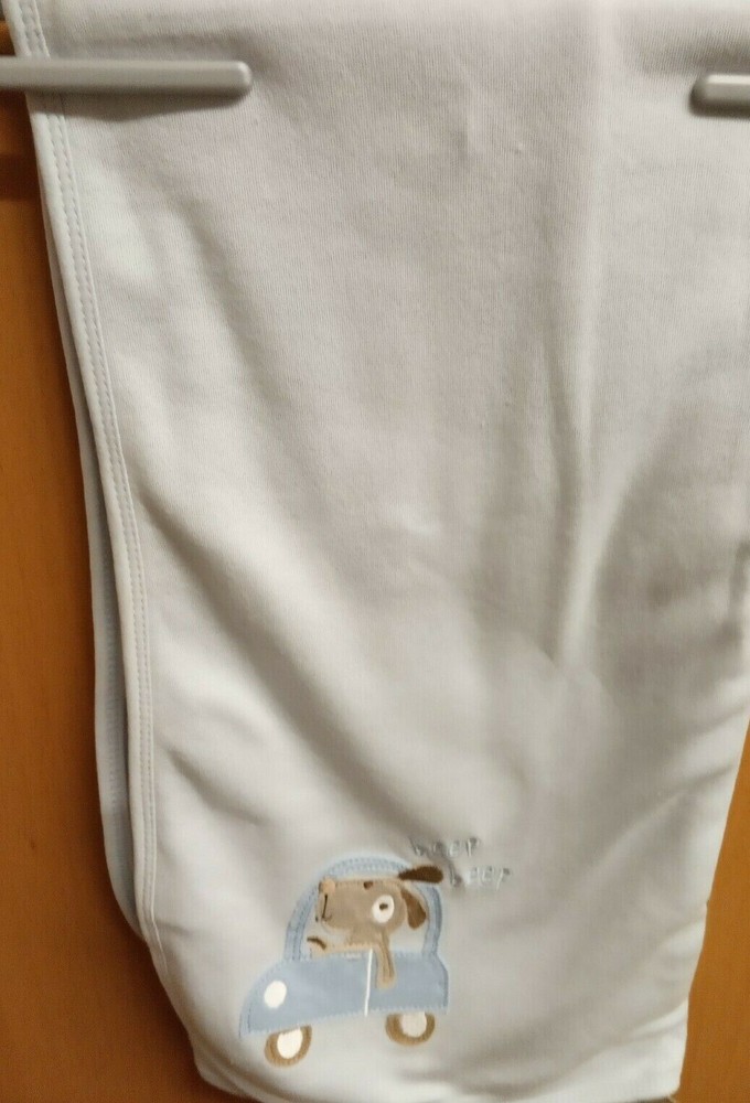 Baby Boy Light Blue Blanket, New