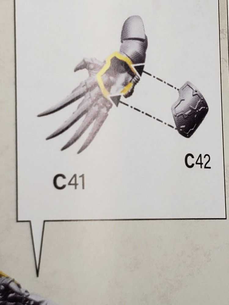 40k Chaos Space Marines Bits Murderwing Raptor Kill Team Lightning Claws #39