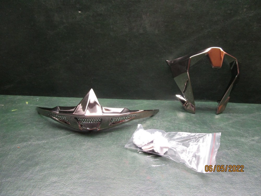 LS2 Helmet Accessories Chrome