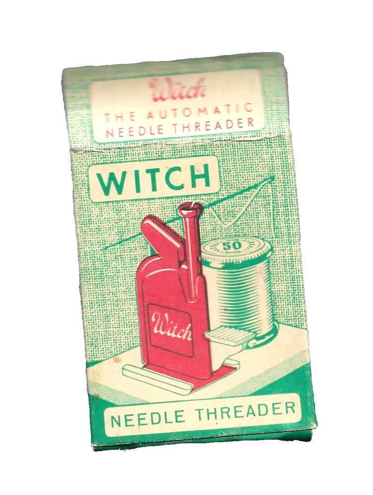 Witch Automatic Needle Threader lnstructions West Germany Vintage