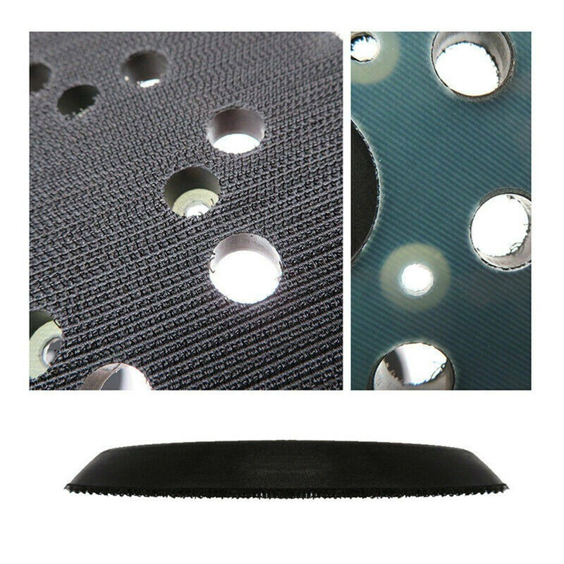 5"Hook and Loop Sander Pad Replacement 8 Holes Sanding Backing Polishing Pad